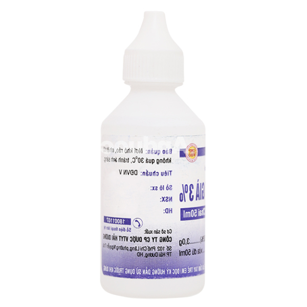 Dung dịch Xanh Methylen 1% HDpharma trị lở loét, viêm da mủ chai 20ml
