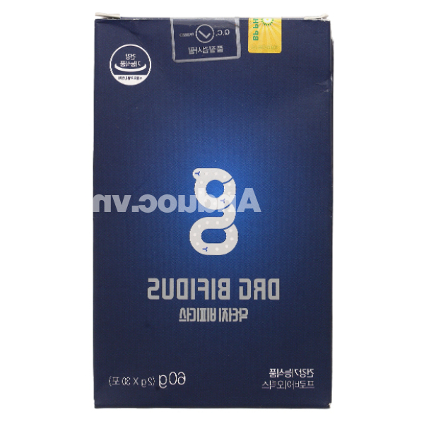 Men vi sinh DrG Bifidus giúp giảm triệu chứng rối loạn tiêu hóa hộp 30 gói x 2g