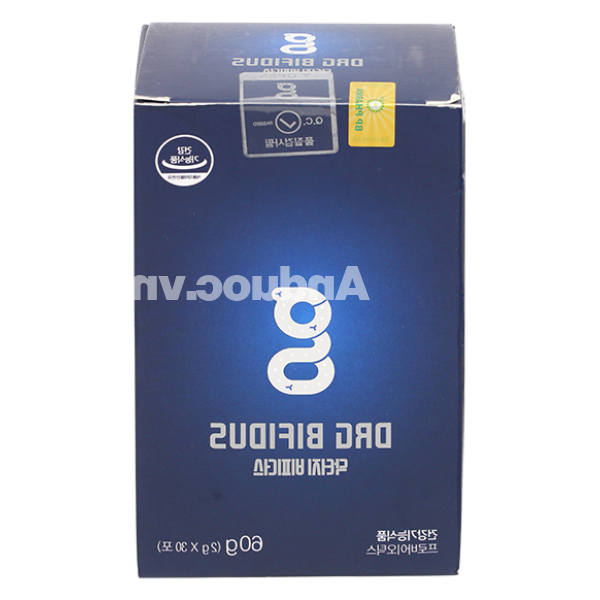 Men vi sinh DrG Bifidus giúp giảm triệu chứng rối loạn tiêu hóa hộp 30 gói x 2g