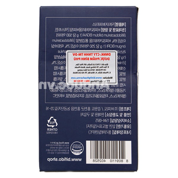 Men vi sinh DrG Bifidus giúp giảm triệu chứng rối loạn tiêu hóa hộp 30 gói x 2g