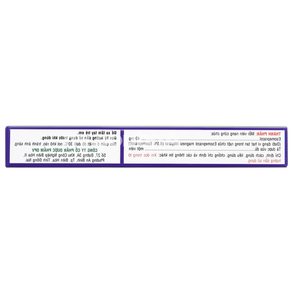 AmePrazol 40 trị viêm xước dạ dày, trào ngược dạ dày thực quản (2 vỉ x 7 viên)