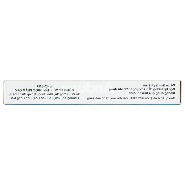 Viên đặt âm đạo Metronizol Neo trị viêm âm đạo (1 vỉ x 10 viên)