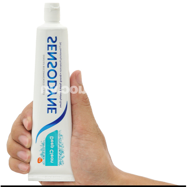 Kem đánh răng Sensodyne Deep Clean giảm ê buốt răng tuýp 100g