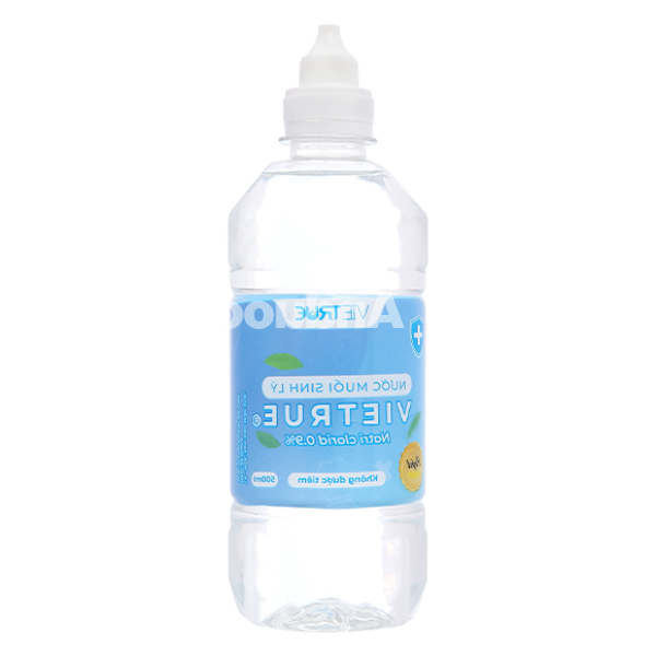 Nước muối Vietrue sát khuẩn, súc miệng chai 500ml