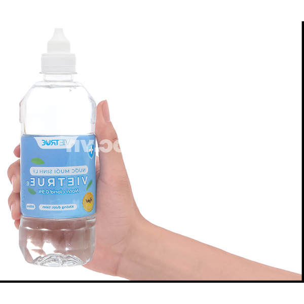 Nước muối Vietrue sát khuẩn, súc miệng chai 500ml