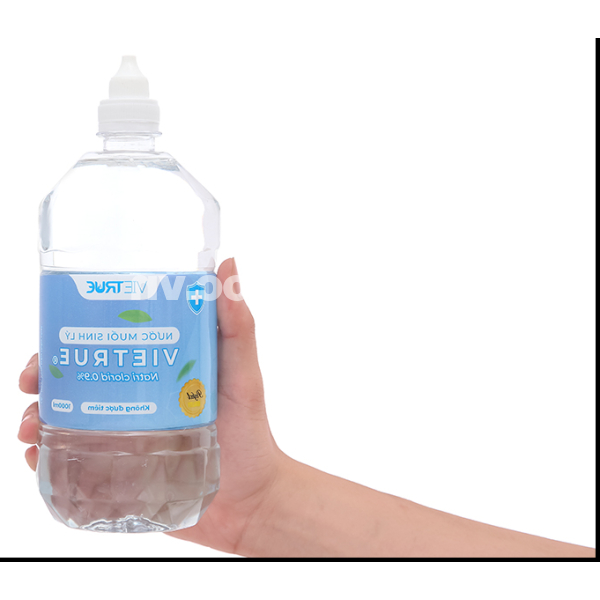 Nước muối Vietrue sát khuẩn, súc miệng chai 1000ml