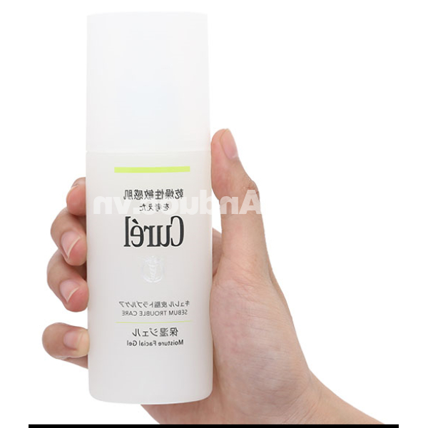 Gel Curél kiểm soát bã nhờn, ngừa mụn da dầu & da nhạy cảm chai 120ml