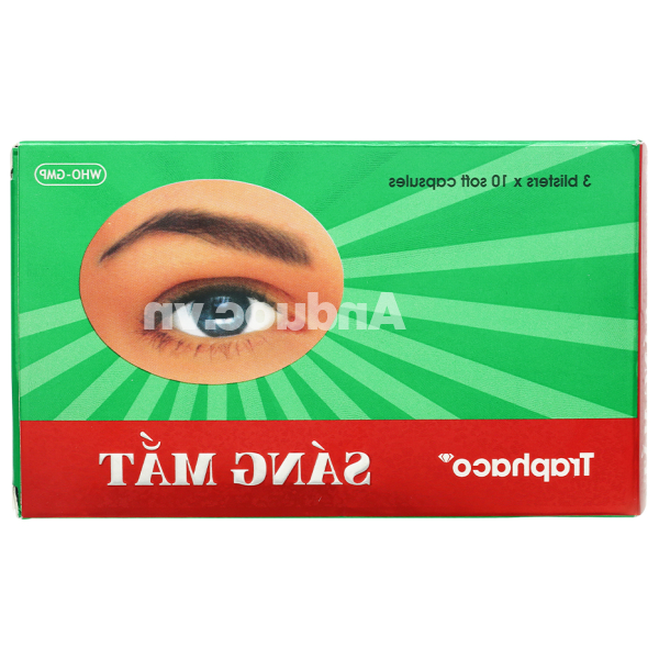 Sáng Mắt Traphaco phòng và trị các bệnh lý về mắt (3 vỉ x 10 viên)