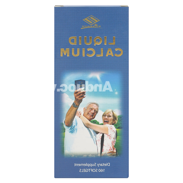Liquid Calcium giúp xương, răng chắc khỏe, giảm nguy cơ loãng xương hộp 160 viên