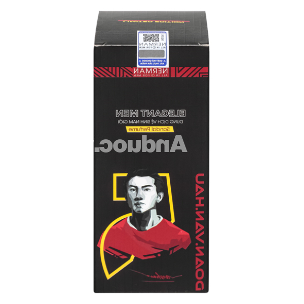 Dung dịch vệ sinh nam Nerman Elegant Men hương nước hoa Sanda chai 100ml