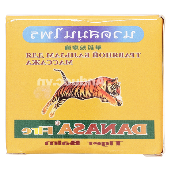 Cao xoa thảo dược Danasa Fire Tiger Balm làm ấm, giảm đau nhức hũ 20g