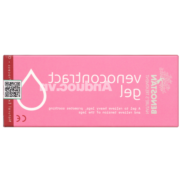 Venocontract Gel hỗ trợ trị các triệu chứng do suy giãn tĩnh mạch tuýp 75ml