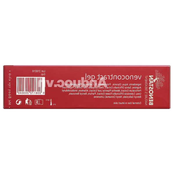 Venocontract Gel hỗ trợ trị các triệu chứng do suy giãn tĩnh mạch tuýp 75ml
