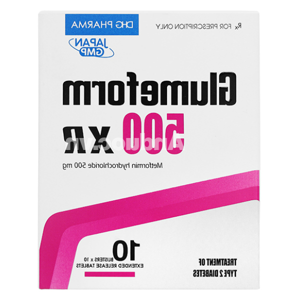 Glumeform 500 XR trị đái tháo đường (10 vỉ x 10 viên)