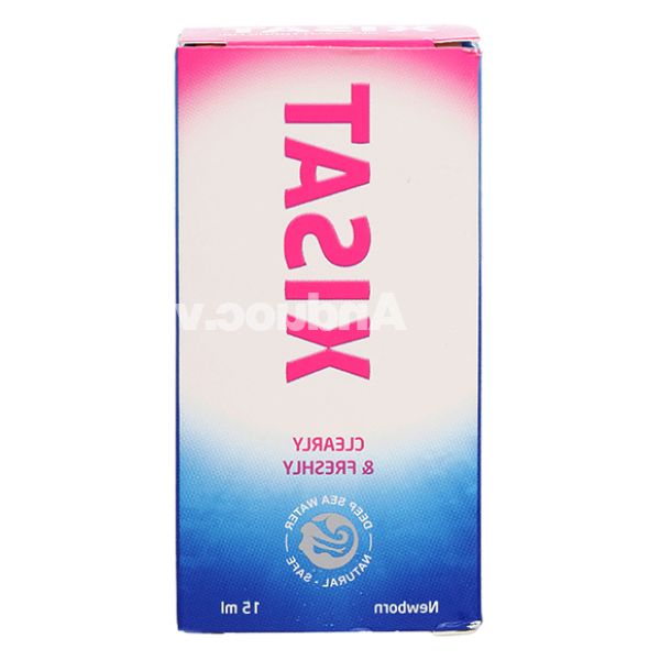 Nhỏ mũi Xisat giúp thông mũi cho bé chai 15ml
