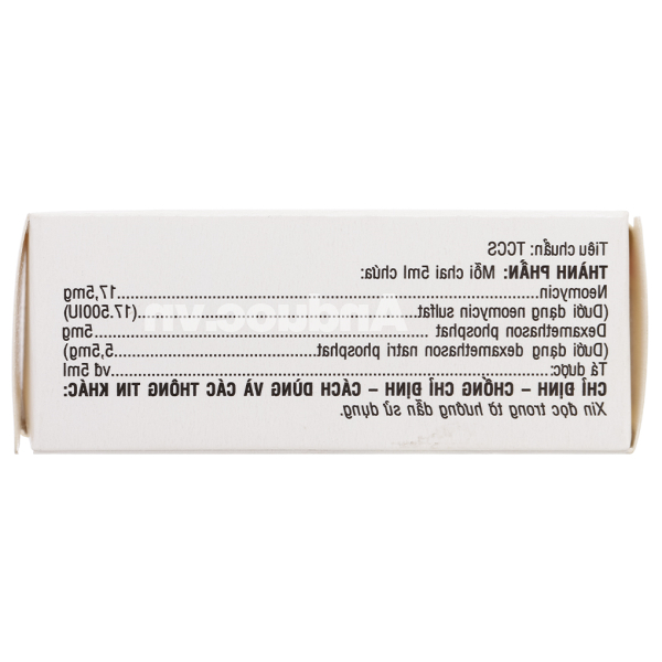 Dung dịch nhỏ mắt, mũi, tai Polydeson trị nhiễm khuẩn chai 5ml