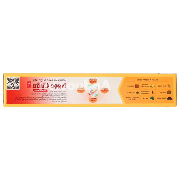 Kem đánh răng dược liệu Ngọc Châu Truyền Thống làm sạch răng lợi tuýp 170g