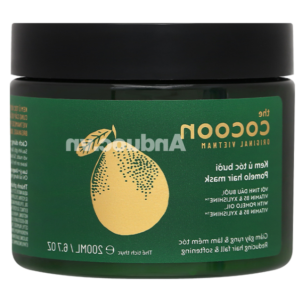 Kem ủ tóc bưởi Cocoon giảm gãy rụng và làm mềm tóc hũ 200ml