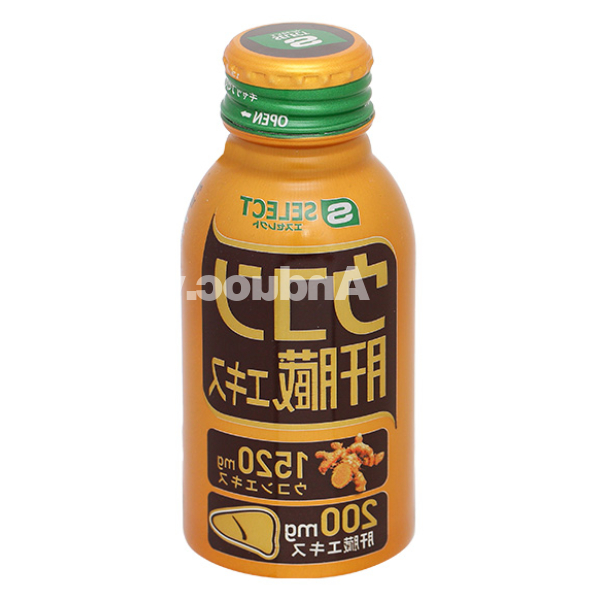 S Select Turmeric Liver Extract Drink hỗ trợ bảo vệ gan lốc 6 lọ x 100ml
