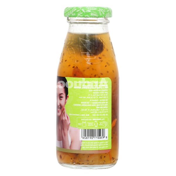 Chè dưỡng nhan tổ yến và trùng thảo Green Bird chai 185ml