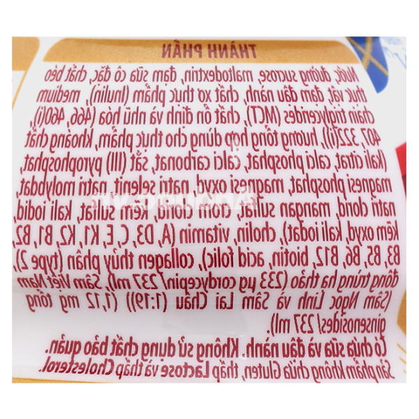 Sữa bột pha sẵn Nutifood Varna Elite bổ sung dinh dưỡng chai 237ml