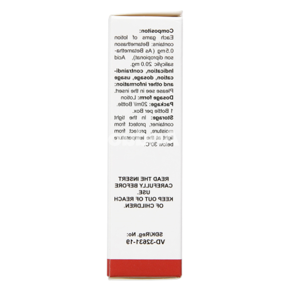 Crederm Lotion trị các bệnh ngoài da lọ 20ml
