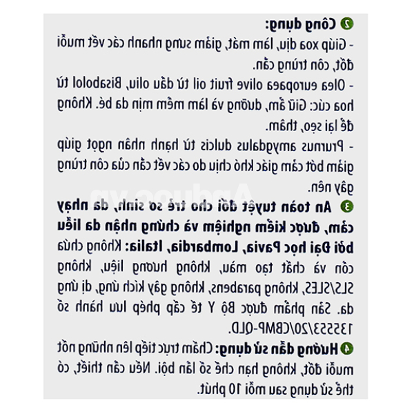 Bút Babycoccole giúp xoa dịu, giảm sưng nhanh các vết muỗi và côn trùng đốt tuýp 10ml