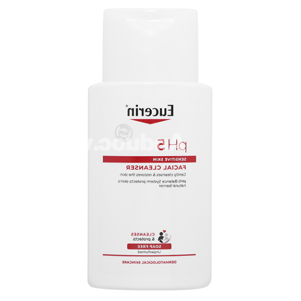 Sữa rửa mặt Eucerin pH5 Facial Cleanser làm sạch sâu cho da nhạy cảm chai 100ml