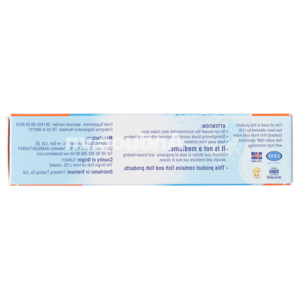 Dầu cá Siro Omega Vit Plus+ tăng cường đề kháng, tốt cho não bộ và mắt chai 100ml