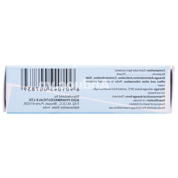 Thuốc mỡ bôi da Bactronil 2.0% trị nhiễm khuẩn da tuýp 5g